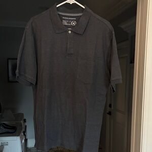 Saddlebred Men's Gray Polo Shirt with Pocket (M)
